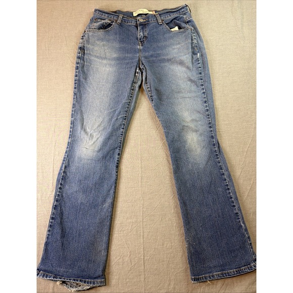 Levi's Denim - Levi's 515 Nouveau Boot Cut Stretch Jeans Women's Size 6 Short Medium Wash
